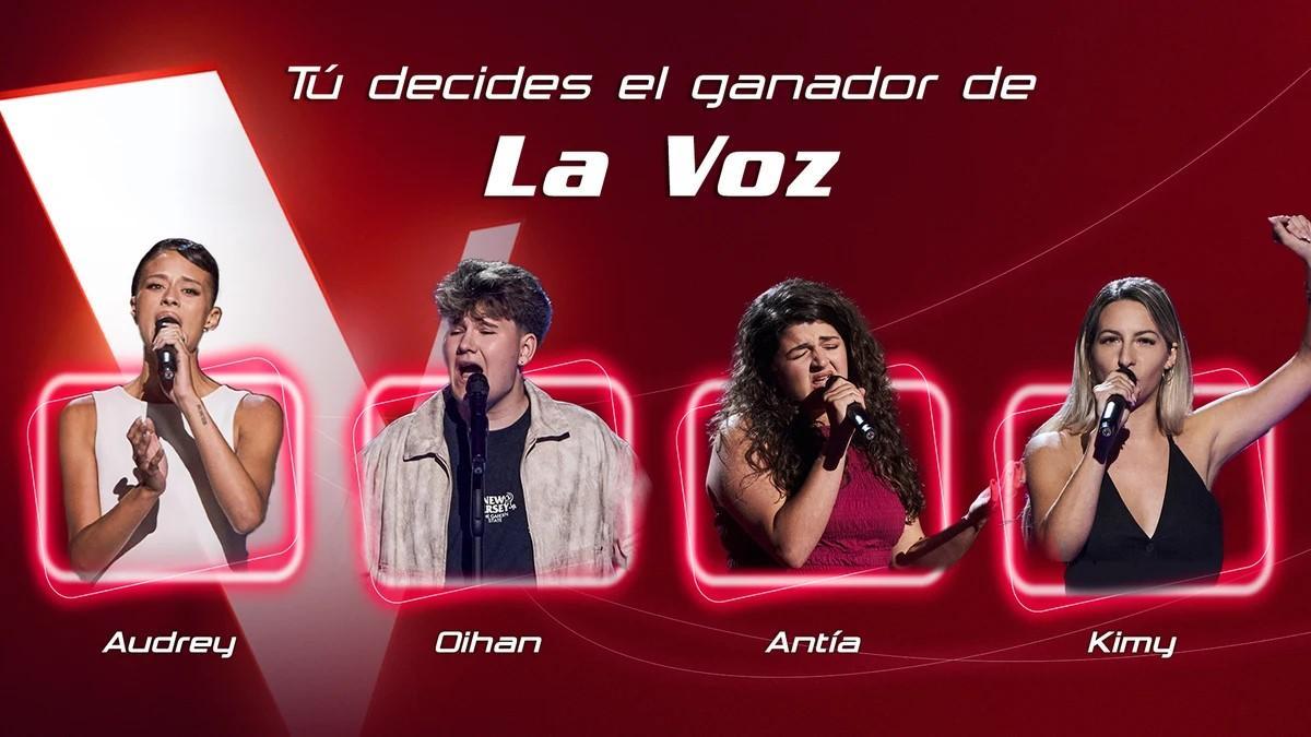 La viguesa Antía es una de las cuatro finalistas de 'La Voz': puedes votar por ella tres veces al día en la web de Antena 3.