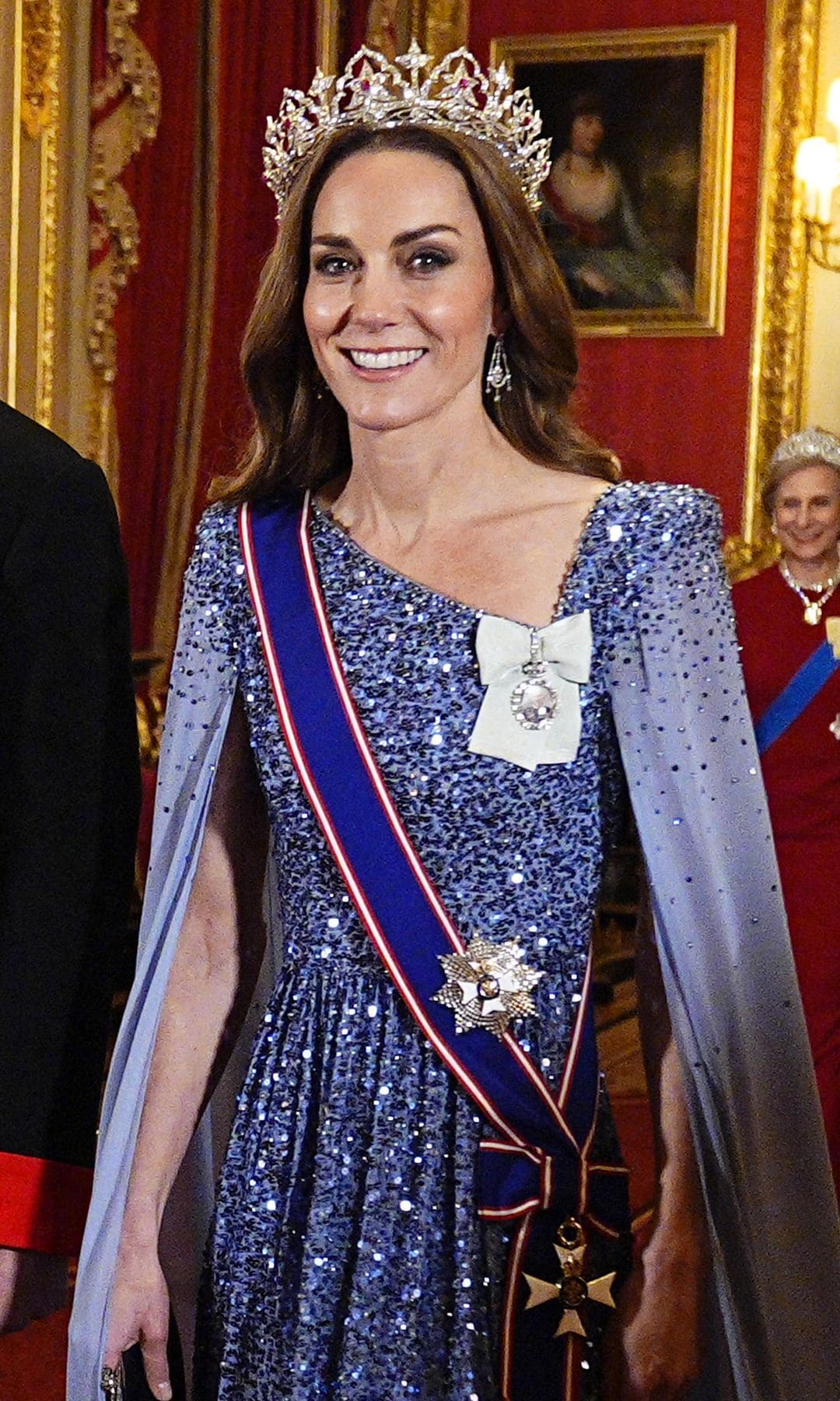 Kate Middleton en la cena de gala del presidente de Alemania