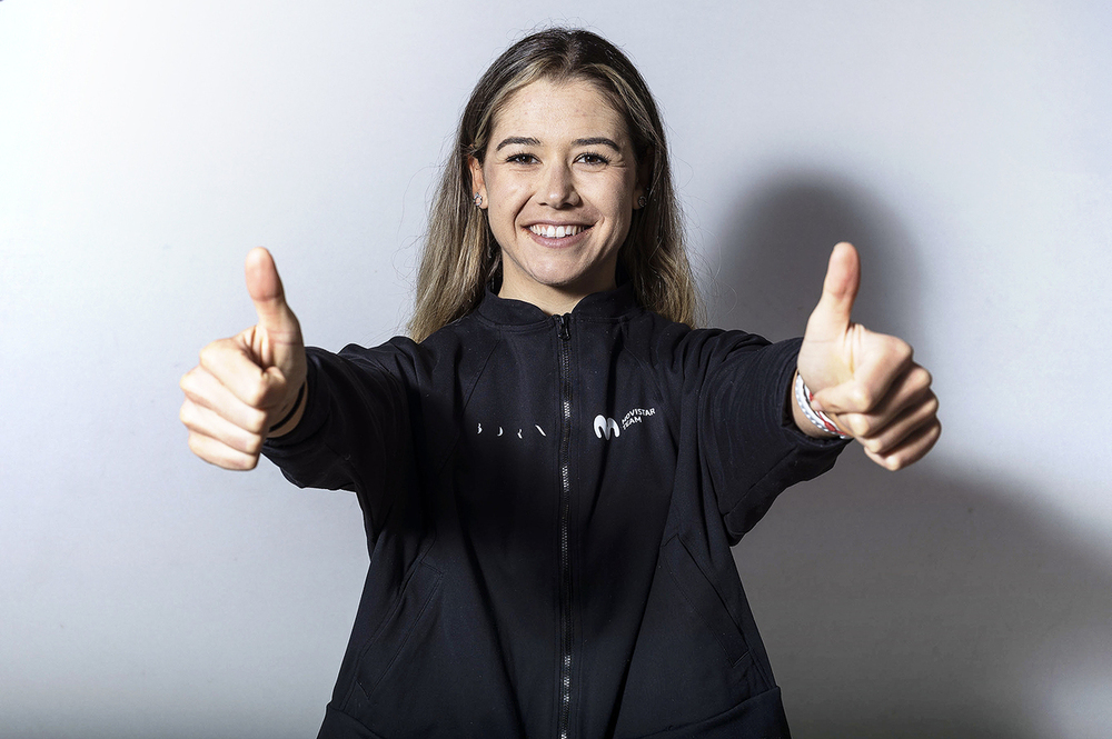 La ciclista arandina Sara Martín se alzó con el campeonato de España en Granada