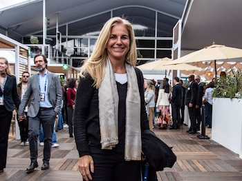 Arantxa Sánchez Vicario en una