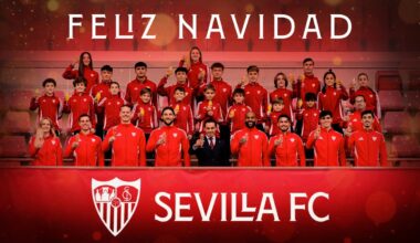 El original brindis del Sevilla FC: "La Navidad de los que nunca se rinden", unidad familiar contra los malos momentos
