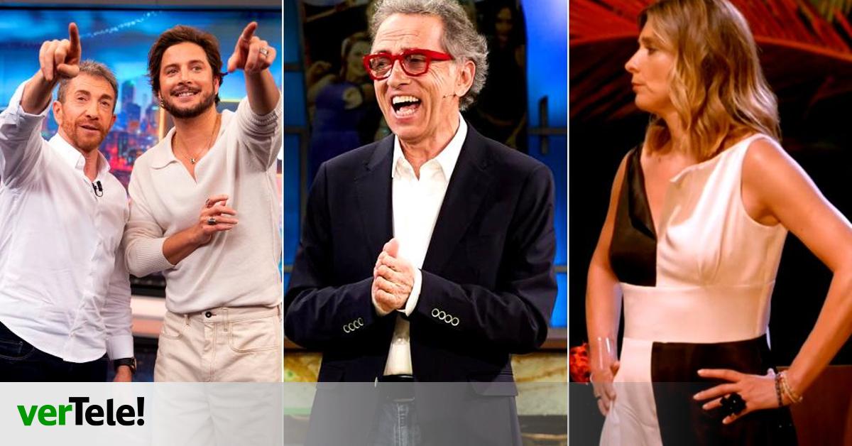 'El Hormiguero' (13.1%) vence a 'Revuelta' (10.7%) y 'Tentaciones' (10.3%) en un día marcado por el Real Madrid-City (12.6%)