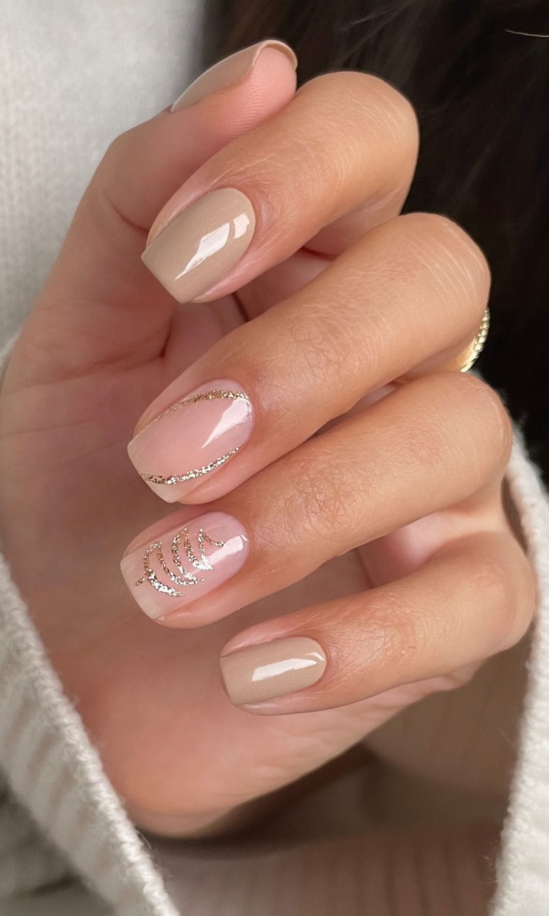 Manicura navideña