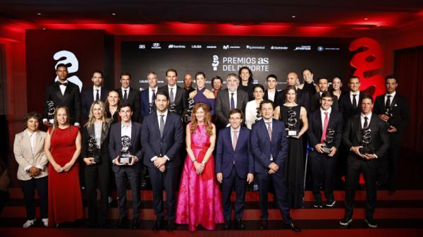 Los Premios AS del Deporte rinden tributo a Nadal y premian la élite de deportistas como Marc Márquez, Carolina Marín y Jesús Navas