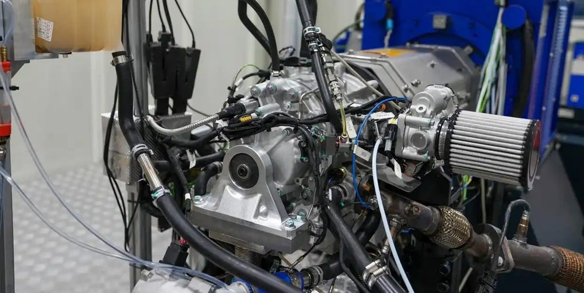 El primer motor rotativo fabricado en China toma forma