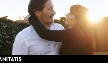 su segundo hijo con Alberto Caballero