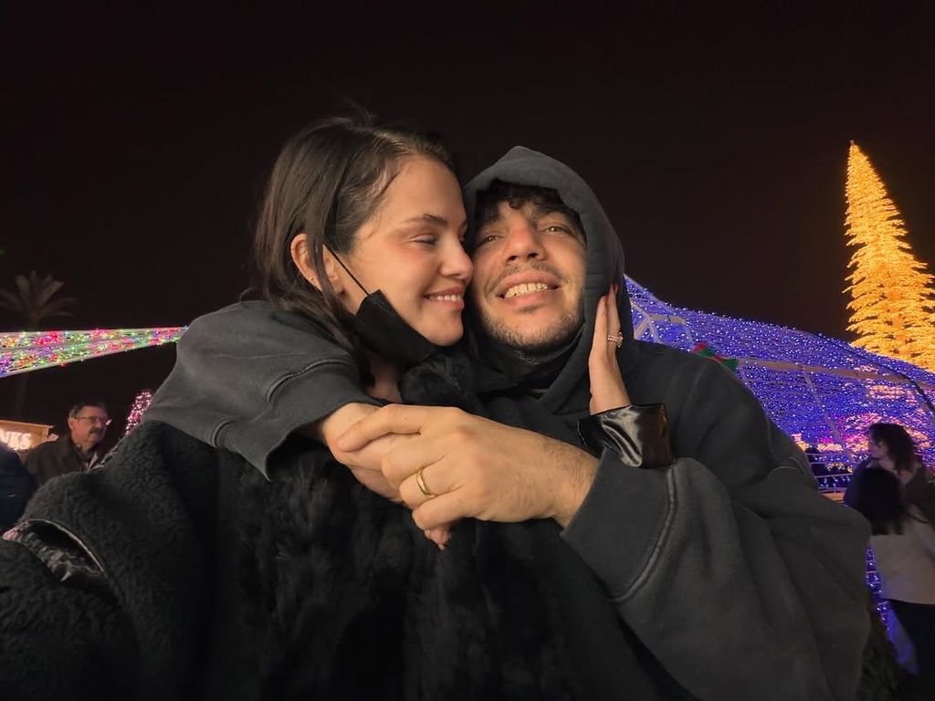 Selena Gomez y Benny Blanco, en 'Enchant Los Angeles'