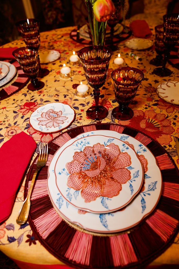 La vajilla que se presentó