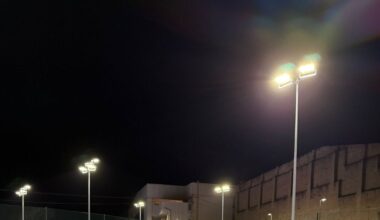 Renovación completada en las tres pistas de tenis del polideportivo municipal Río Tormes