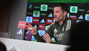 El lapsus de Xabi Alonso en rueda de prensa tras el empate contra el Girona: "Tenemos la ocasión en Bilbado"