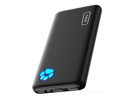 Batería externa INIU Power Bank, Slimmest USB C Triple 3A de Alta Velocidad