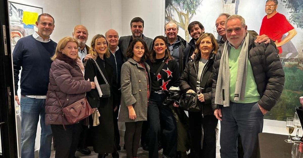 Exposición de pinturas de Pepe Baena en Madrid