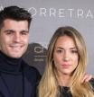 Soccerplayer Alvaro Morata and Alice Campello at photocall “ Chocron: 10 Personas 10 “ event in Madrid on Tuesday , 03 December 2019.
