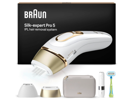 Depiladora de luz pulsada Braun Silk-expert Pro 5