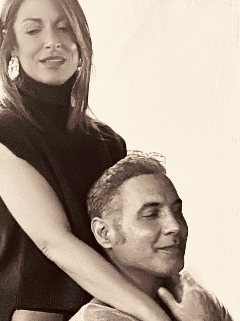 Pitingo con su nueva pareja, Laura Escudero