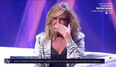 Lydia Lozano, incapaz de contener las lágrimas, da la última hora del estado de salud de su marido