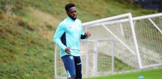 Iñaki Williams ha realizado carrera continua en Lezama