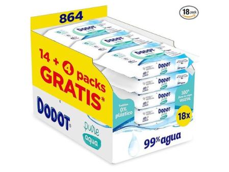 Toallitas Dodot Pure Aqua