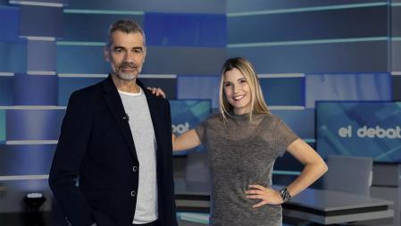 Toni Cantó y Rosa Porta presentan 'El debat'