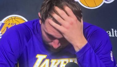 La noche más oscura de Doncic con los Lakers... metiendo 38 puntos: "Fue mi culpa"