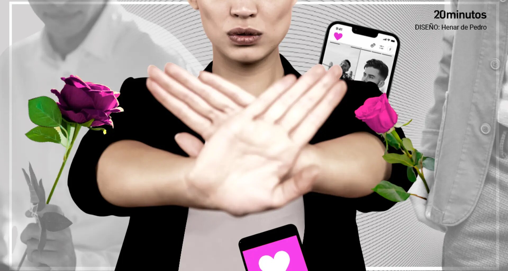 "Me di cuenta de que me conformaba con migajas"