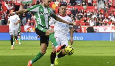 LaLiga denuncia cánticos de "Bartra, muérete" en el derbi sevillano y de "Liberar Palestina, destruir Israel" en el Real Sociedad-Villarreal