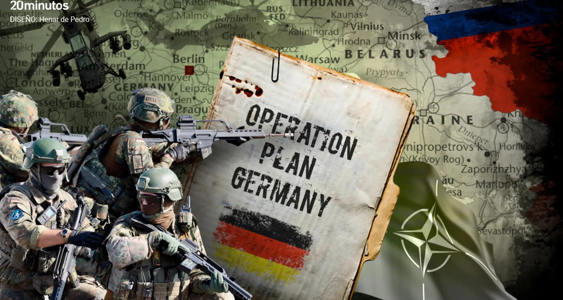 así es Operación Deutschland, su plan secreto si Rusia ataca a la OTAN antes de 2029