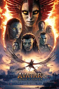 Póster de 'Avatar: Fuego y ceniza'