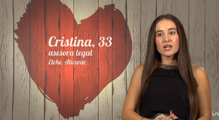 Cristina en 'First Dates'