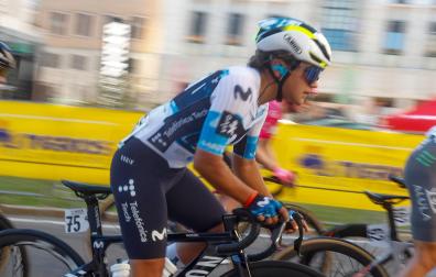 Paula Ostiz, en la imagen en los Tres Vallees Varesinos de octubre, debuta con profesionales.