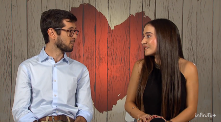 Carlos y Cristina en 'First Dates'