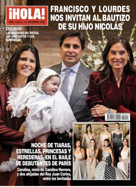 Portada de la revista '¡Hola!' del 3 de diciembre