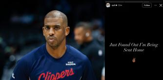 Chris Paul compartió un mensaje en redes después del despido de los Clippers