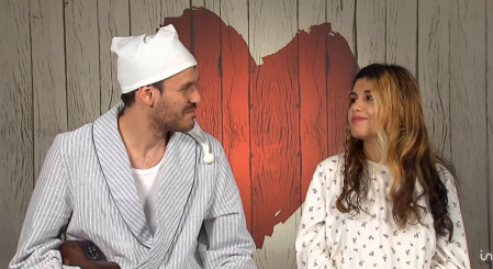 Estefanía y Pablo en 'First Dates'