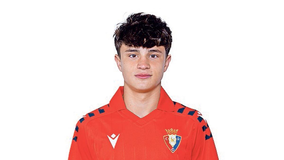 Un canterano de Osasuna, citado con la selección española sub 15