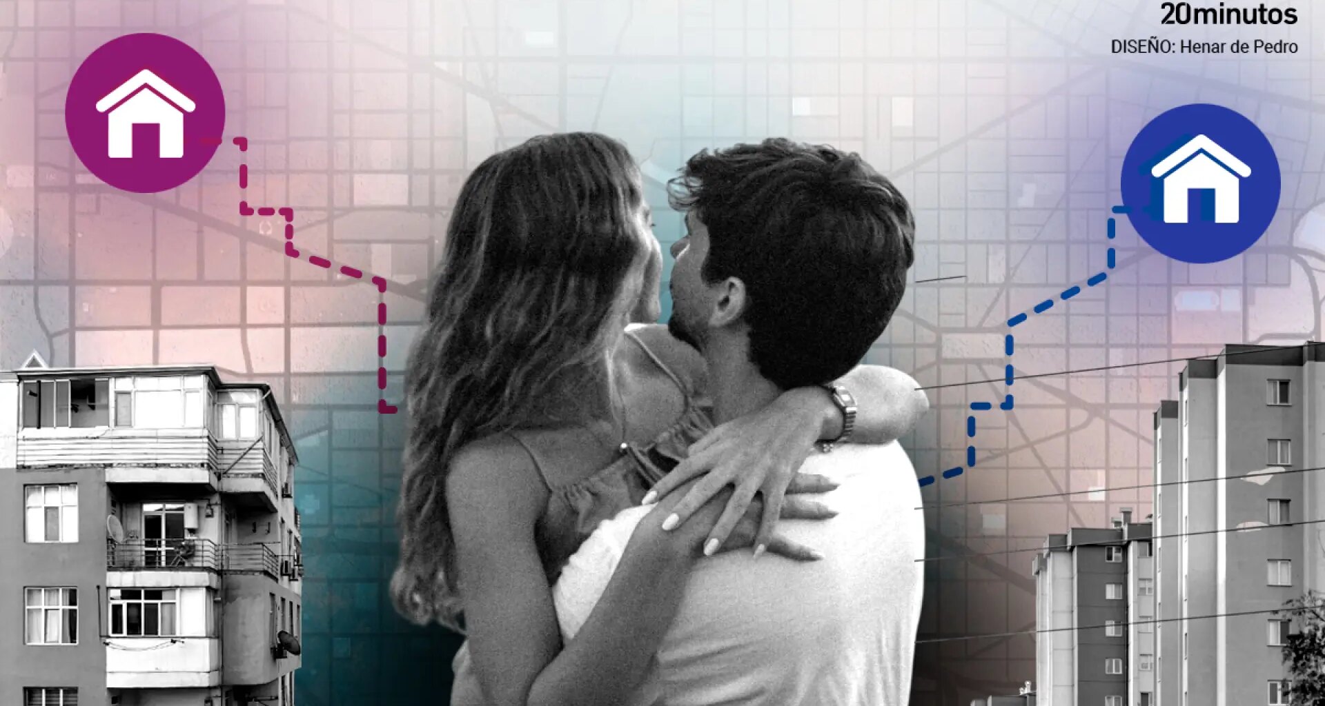 "La convivencia, en nuestro caso, mataría la relación"