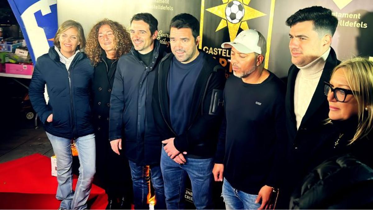 Deco elogia a Eric Garcia en un evento benéfico con Laporta de visita sorpresa