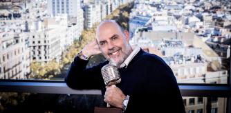 Basté, fotografiado este viernes en los estudios de RAC1