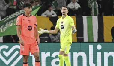 Susto con Joan Garcia pero estará en la Champions