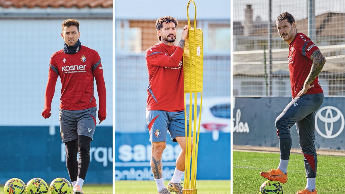 Tres contratos que expiran en Osasuna