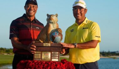 Matsuyama repite victoria en el torneo de Tiger Woods