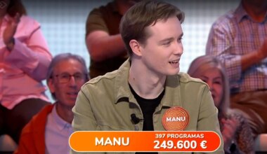 Manu desvela en 'Pasapalabra' el alimento que no puede comer