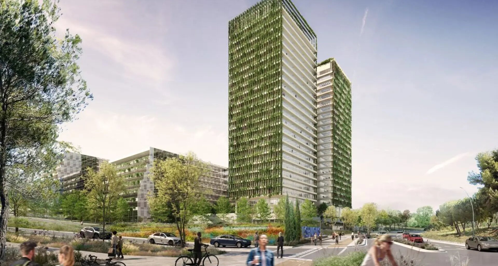 Este es el nuevo rascacielos a la entrada de Barcelona del que todos hablan