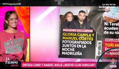 Gloria Camila, pillada de nuevo con Manuel Cortés: "Pasamos muy buena noche"