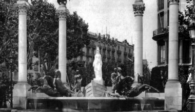 Recuperada en formato inmersivo 'La font de l'Aurora', escultura barcelonesa desmembrada en 1931
