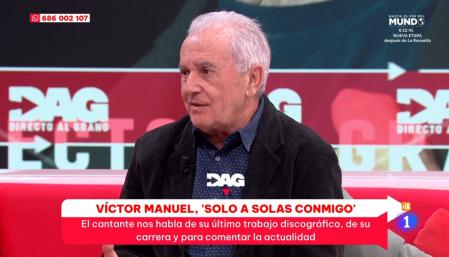 Victor Manuel, en 'Directo al grano'