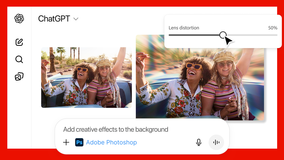 Adobe lanza Photoshop, Acrobat y Express gratis dentro de ChatGPT