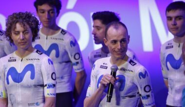 Enric Mas, ciclista del Movistar, sobre su recuperación: "Me está costando"