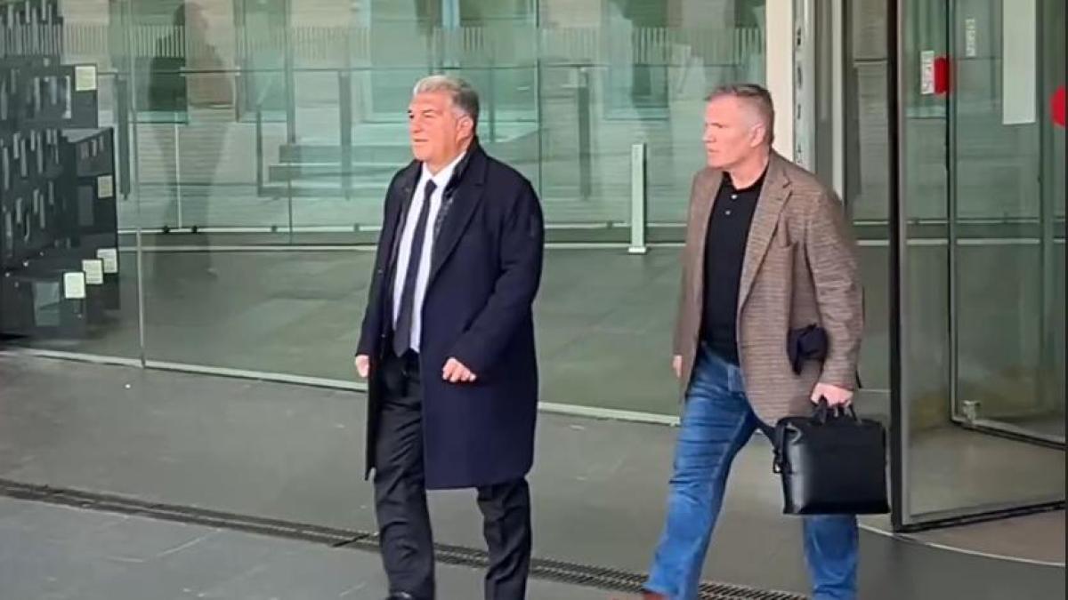 Así defendió Laporta al FC Barcelona ante la jueza por el 'caso Negreira'