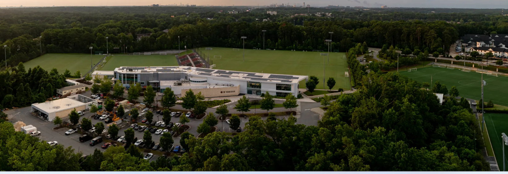 La ciudad deportiva del Arlanta United. 